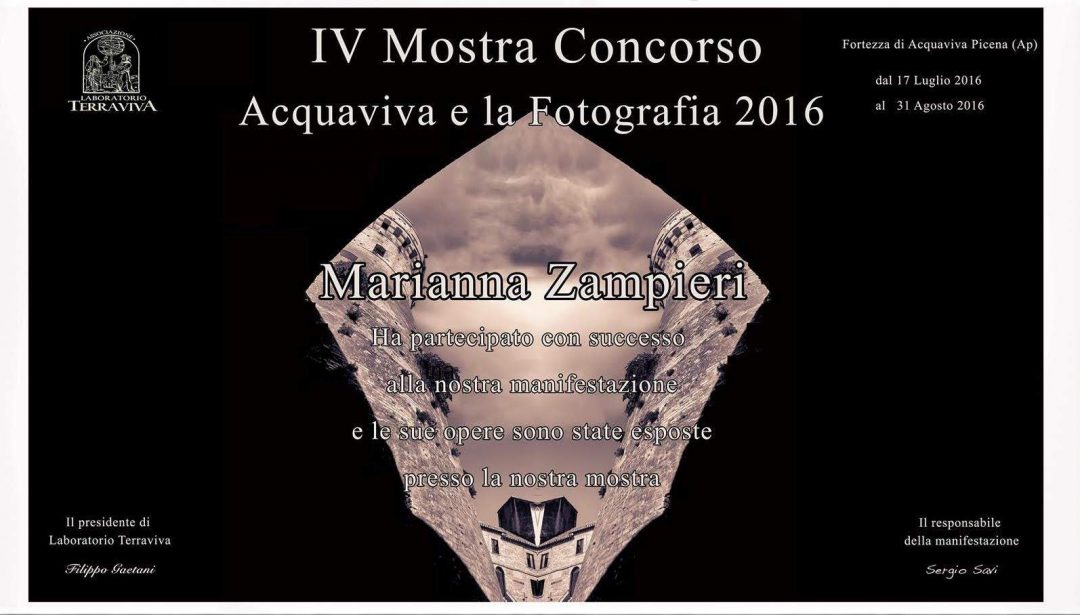 eventi - Foto selezionate ed esposte presso la mostra fotografica di Acquaviva